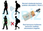 Kredi Kartı Koruyucu (RFID - Antistatik Poşet -Temassız) Hırsızlık Önleyici