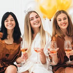 Kristal Parlak Taşlı Metal Bride Taç - Gümüş