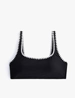 Kroşe Detaylı Bralet Bikini Üstü Pedli