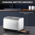 Krups First Toaster 2 Bölmeli Paslanmaz Çelik 850 Watt Ekmek Kızartma Makinesi - 7211003732 - Seçenekler: ekmek kızartma makinesi, filtre kahve makinesi, Su ısıtıcı