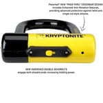Kryptonite New York Fahgettaboudit Mini Bisiklet Kilidi, Sarı, Küçük