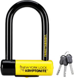 Kryptonite New York Fahgettaboudit Mini Bisiklet Kilidi, Sarı, Küçük