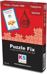 Ks Puzzle Yapıştırıcısı 1000 Parçalık 40 ml. Renkli 6+