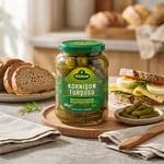 Kühne Alman Tarzı Gherkin Turşu Tatlı Tatlı Cam Kavanoz 350 ml