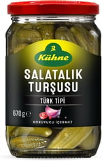 Kühne Türk Tipi Salatalık Turşusu 670 gr