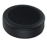 Kulaklık Pedi ve Yastığı - 65-110 mm, 7-10 cm Çeşitli Boyutlar (100 mm x 100 mm Siyah Deri)