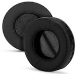Kulaklık Pedi ve Yastığı - 65-110 mm, 7-10 cm Çeşitli Boyutlar (100 mm x 100 mm Siyah Deri)
