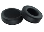 Kulaklık Pedi ve Yastığı - 65-110 mm, 7-10 cm Çeşitli Boyutlar (100 mm x 100 mm Siyah Deri)