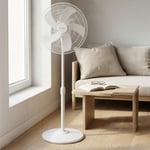 Kumtel KTF-350 Beyaz 16 İnç Ayaklı Vantilatör 50 W