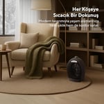 Kumtel LX-6331 Füme 2000 W Fanlı Isıtıcı