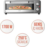 Kumtel Mini Pizza Fırını Ve Hava Fritözü Hpo-01