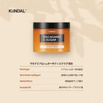 KUNDAL Macadamia Özlü Vücut Peelingi Macadamia & Sugar Body Scrub 550g (Pink Grapefruit)