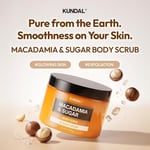 KUNDAL Macadamia Özlü Vücut Peelingi Macadamia & Sugar Body Scrub 550g (White Musk)