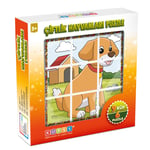 KÜPSS Çiftlik Hayvanları 3D Puzzle - 9 Küp 6 Yapboz