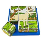 KÜPSS Çiftlik Hayvanları 3D Puzzle - 9 Küp 6 Yapboz
