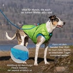 Kurgo Loft Köpek Ceketi - Ters Çevrilebilir Polar Kışlık Mont - Soğuk Hava Koruması - Koşum Takımı veya Ek Katmanlarla Giyin - Yansıtıcı Vurgula - Bedenler: XS, S, Extra Small, M, Medium, L, Large, XL