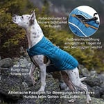 Kurgo Loft Köpek Ceketi - Ters Çevrilebilir Polar Kışlık Mont - Soğuk Hava Koruması - Koşum Takımı veya Ek Katmanlarla Giyin - Yansıtıcı Vurgula - Bedenler: XS, S, Extra Small, M, Medium, L, Large, XL