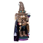 Kurt Adler 38cm Hollywood Wizard Nutcracker with Owl