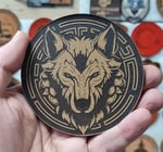 KURT Deri Peç - Arma - Wolf Leather PAtch