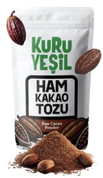 Kuru Yeşil Ham Kakao - Ham Kakao Tozu - Kakao Tozu - Naturel Kakao Tozu - Raw Cacao - 150 gr
