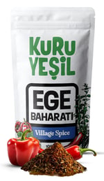 Kuru Yeşil Kahvaltılık Baharat - Kızarmış Patates Baharatı Sebze Çeşnisi - Ege Baharatı Çeşni - 100 gr
