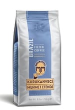 Kurukahveci Mehmet Efendi Brazilian Filtre Kahve 250gr Folyo Ambalaj