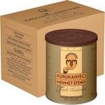 Kurukahveci Mehmet Efendi Çekilmiş Türk Kahvesi - Seçenekler: 12 x (120 x 6) gr, 100 gr, 100 gr (2 paketi), 100 gr x 25...