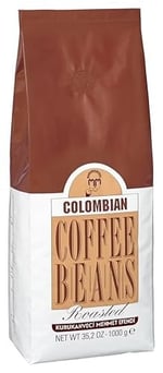 Kurukahveci Mehmet Efendi Colombian Filtre Kavrulmuş Çekirdek 1 kg