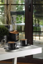 Kütahya Porselen 12226 Pilea 4 Parça 2 Kişilik Kahve Takımı