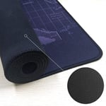 Kuzey's Büyük Boy 88x40 XXL Dünya Desenli Mouse Pad Kauçuk Kaymaz Alt Taban, Yumuşak Kumaş Oyuncu MousePad, Bilgisayar ve Dizüstü, Notebook Uyumlu 88 40