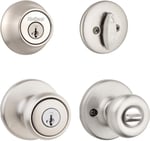 Kwikset 96900-381 690T 15 SMT BBPKG Saten Nikel Tylo Giriş Combo Seti