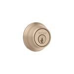 Kwikset Antik Pirinç SmartKey® özelliğine sahip 660 Tek Silindir Sürgü