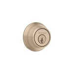 Kwikset Antik Pirinç SmartKey® özelliğine sahip 660 Tek Silindir Sürgü