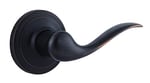 Kwikset Tustin Right-Handed Half-Dummy Lever in Venetian Bronze