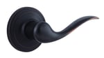Kwikset Tustin Right-Handed Half-Dummy Lever in Venetian Bronze