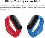 Kyver Mi Band 3 - Mi Band 4 Akıllı Bileklik Uyumlu Kyver Kordon Kayış