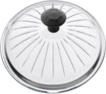 L K Laurel Kitchen Borcam Kapak Isıya Dayanıklı Tava Tencere Ve Sahan Uyumlu Tepelikli Şık Desenli 20 Cm Kapak
