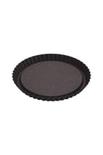 L K Laurel Kitchen Tart & Turta Ve Kek Kalıbı Granit Efektli Mavi Yapışmaz Kaliteli 28 Cm