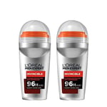 L’Oréal Paris 2'li Men Expert Invincible Anti Perspirant Roll On (2 x 50 ml)