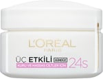 L’Oréal Paris 3 Etkili Günlük Bakım Kremi Hassas Ciltler 50ml, 50 ml