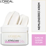 L’Oréal Paris 3 Etkili Günlük Bakım Kremi Hassas Ciltler 50ml, 50 ml