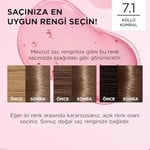 L’Oréal Paris Excellence Creme 7.1 Küllü Kumral Saç Boyası