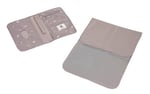 LÄSSIG Bebek Bezi Çantası Bebek Bezi Altlığı Yolculuk için/Changing Pouch Blocks Taupe