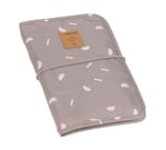 LÄSSIG Bebek Bezi Çantası Bebek Bezi Altlığı Yolculuk için/Changing Pouch Blocks Taupe