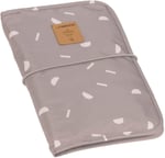 LÄSSIG Bebek Bezi Çantası Bebek Bezi Altlığı Yolculuk için/Changing Pouch Blocks Taupe