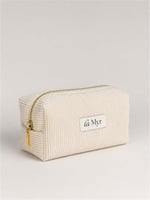 La Myr Ivory Cream Makyaj Çantası