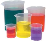 Lab Plastik Beher Ölçü Kabı 25 ml