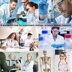 Laboratuvar önlüğü, beyaz, pamuk, doktor önlüğü, erkek, kadın, kimya önlüğü, okul mantosu, hijyenik, uzun kollu, tıp, doktor mantosu, beyaz önlük, pamuklu önlük, cepli, laboratuvar, kostümlü oyun, öğr
