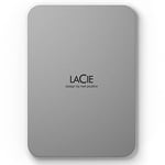LaCie Mobile Drive Moon 1TB, Harici Taşınabilir HDD, Silver, PC Mac iPad & iPhone, Data Rescue Service (STLP1000400) - Seçenekler: 1TB, 5TB