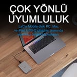LaCie Mobile Drive Moon 1TB, Harici Taşınabilir HDD, Silver, PC Mac iPad & iPhone, Data Rescue Service (STLP1000400) - Seçenekler: 1TB, 5TB